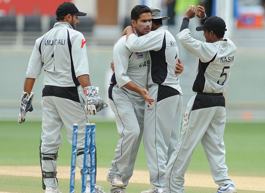 Saqib Ali picked up three wickets including the big wicket of Craig Williams