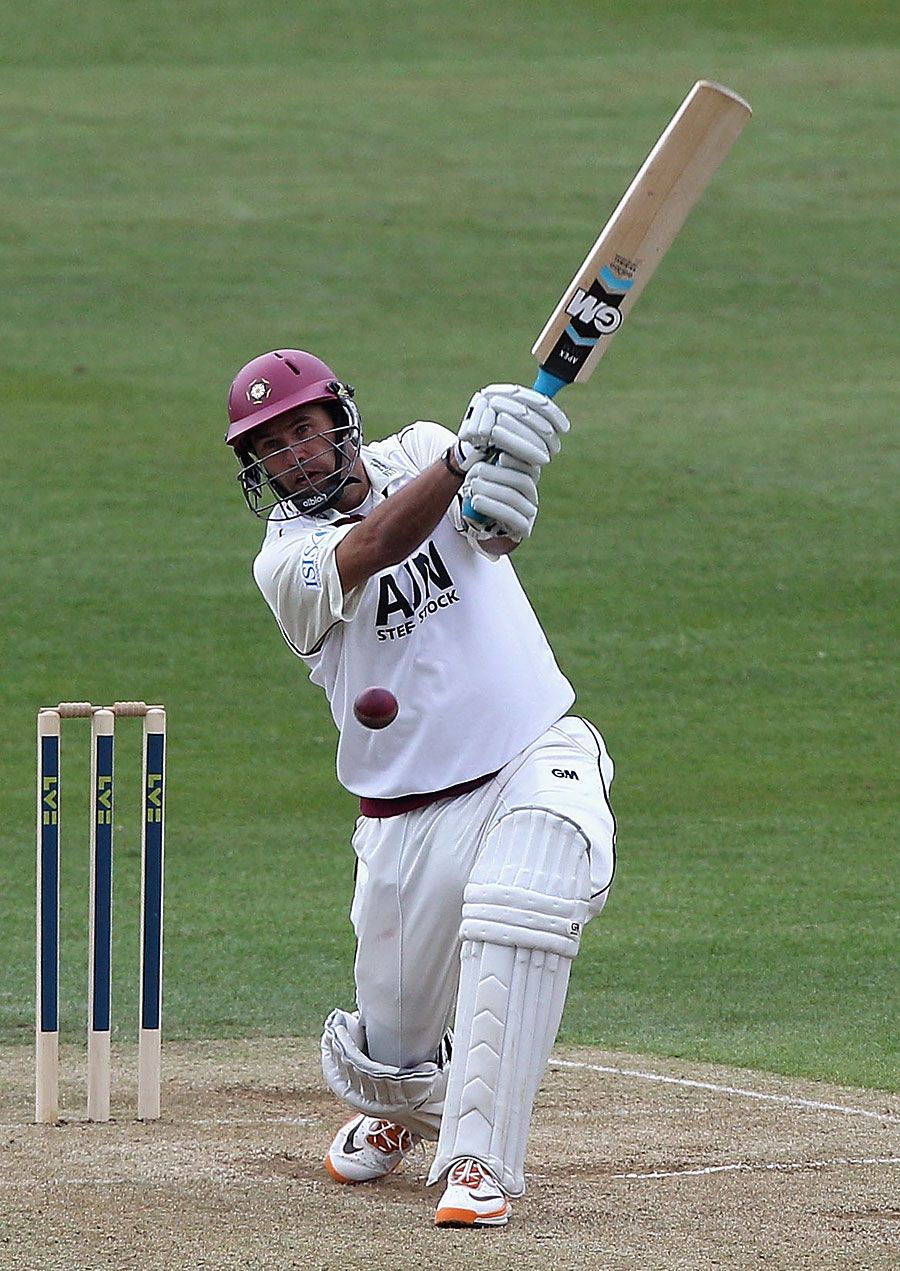 Andrew Hall led Northamptonshire to a big first-innings lead with a century