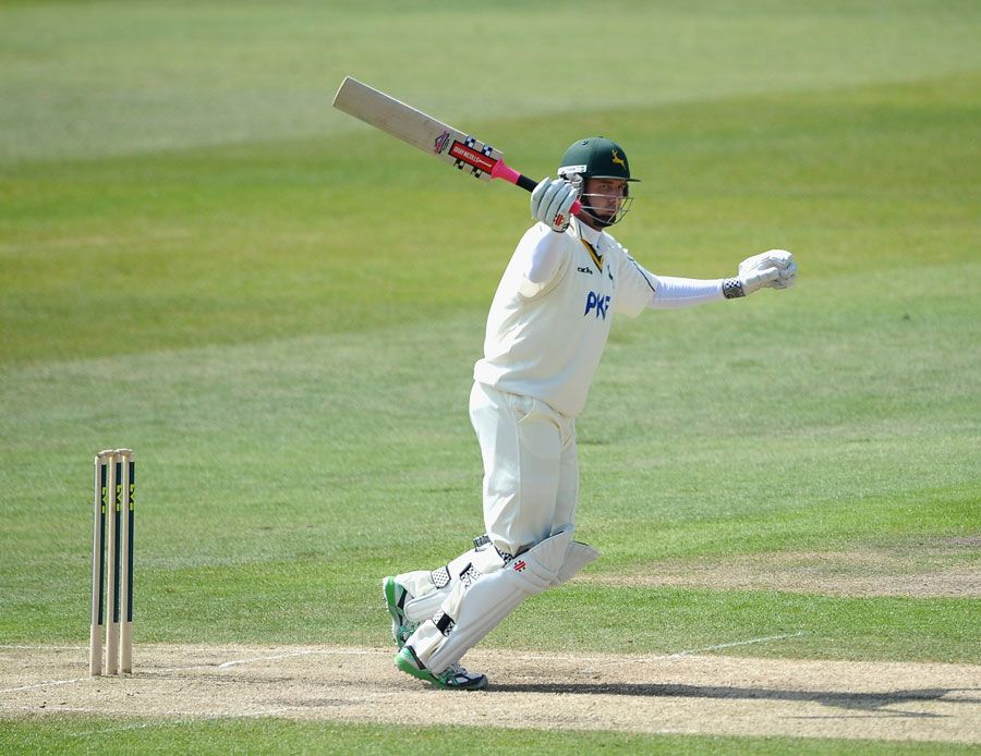 Paul Franks carried Nottinghamshire into the ascendancy with a hard-hitting 82