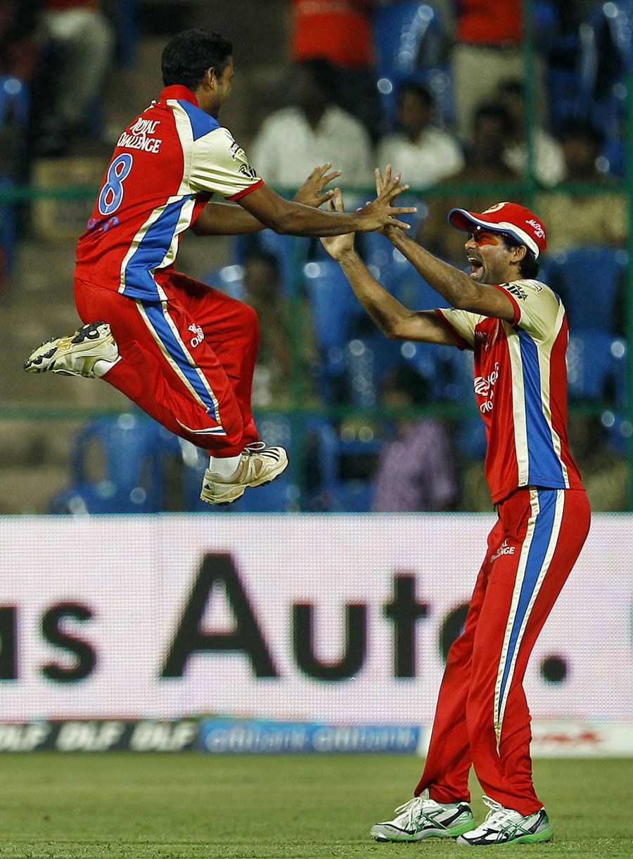 J Syed Mohammad and Mohammad Kaif combined to remove Jesse Ryder