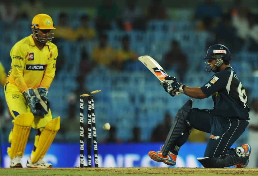 Sunny Sohal was bowled playing the reverse sweep