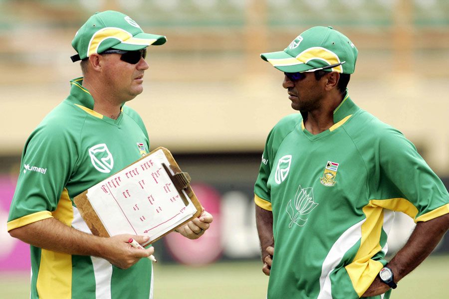 Mickey Arthur and Vincent Barnes chat