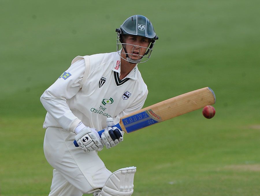 Matthew Pardoe hit a stubborn 58 for Worcestershire