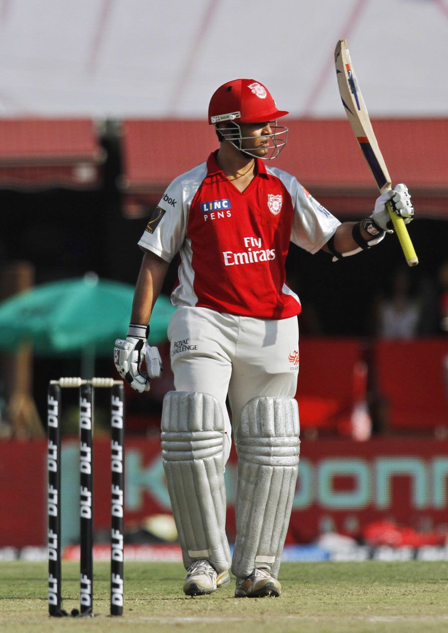 Paul Valthaty's fifty put him on top of the run-getters' chart