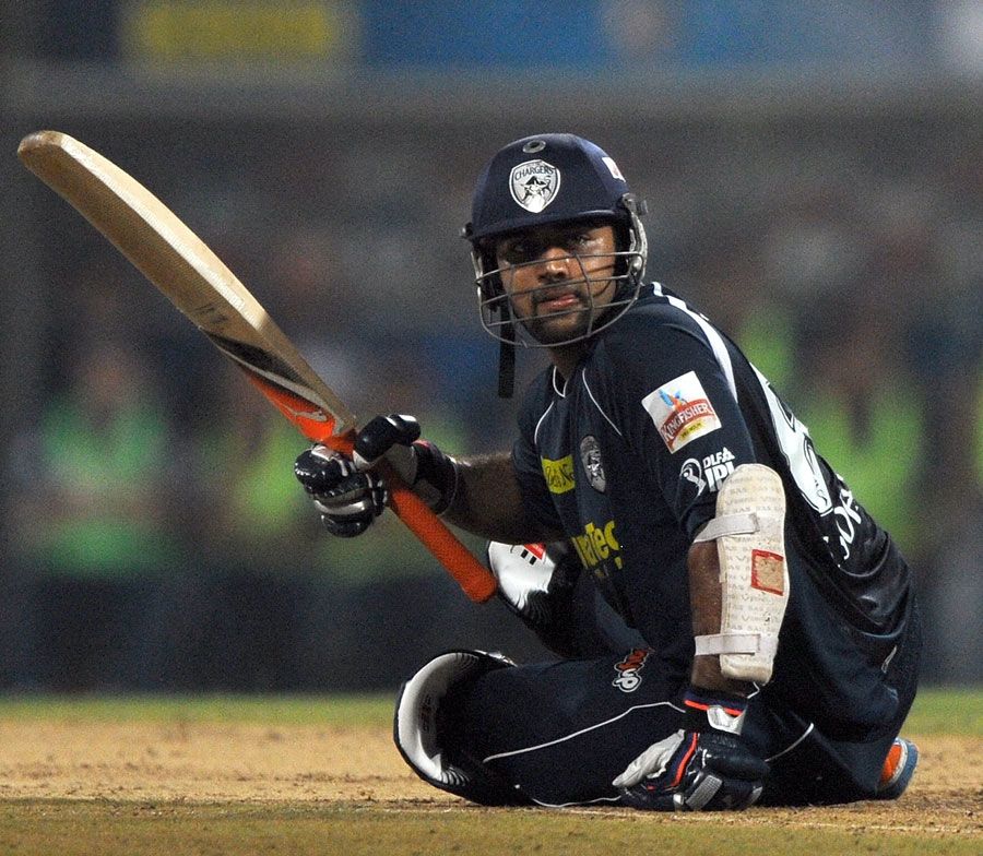 Sunny Sohal after a clumsy attempt to avoid a bouncer