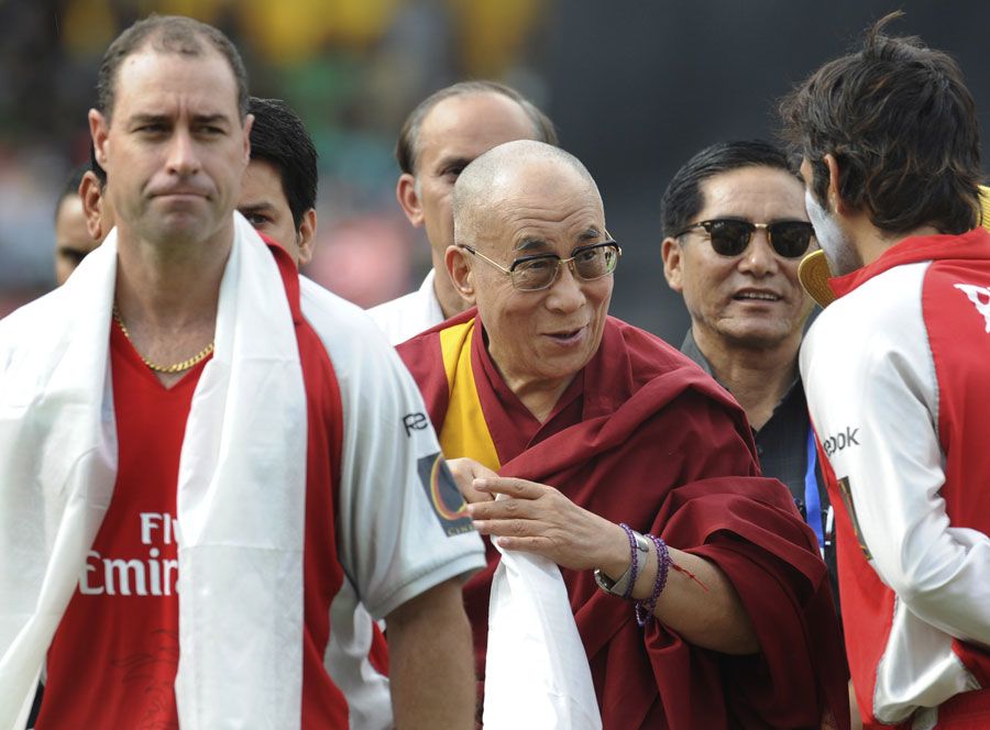 Michael Bevan meets the Dalai Lama