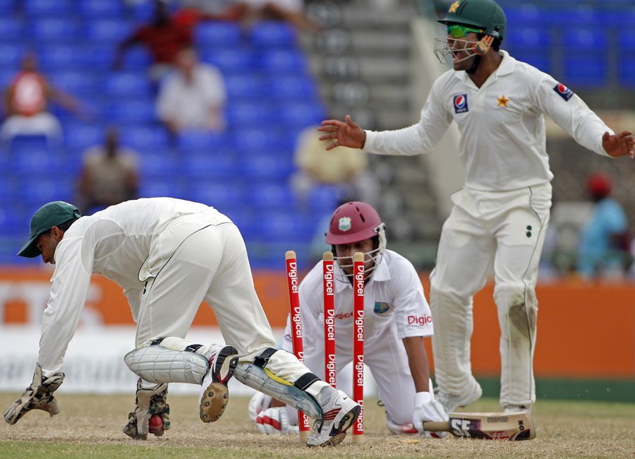 Ramnaresh Sarwan is stumped