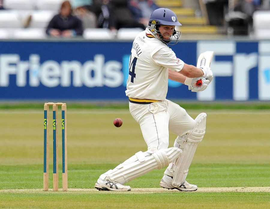 Gordon Muchall hit a useful 54 for Durham