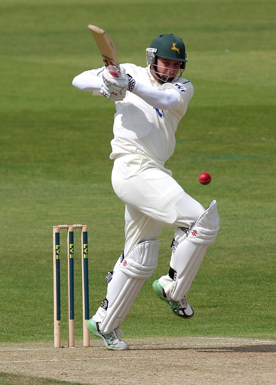 Paul Franks top-scored with 69 for Nottinghamshire