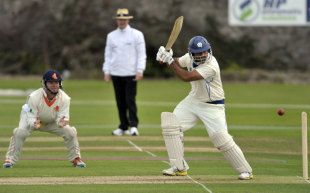 Scotland batsmen firm on third day
