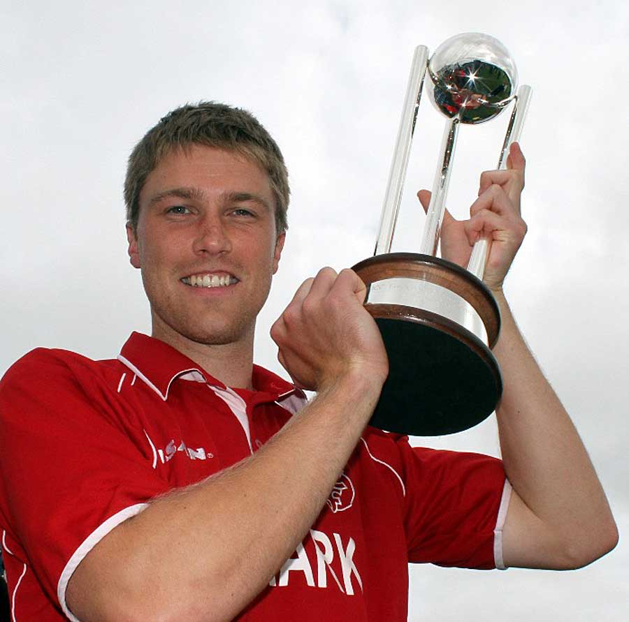 Michael Pederson, the Denmark captain, celebrates his side's triumph