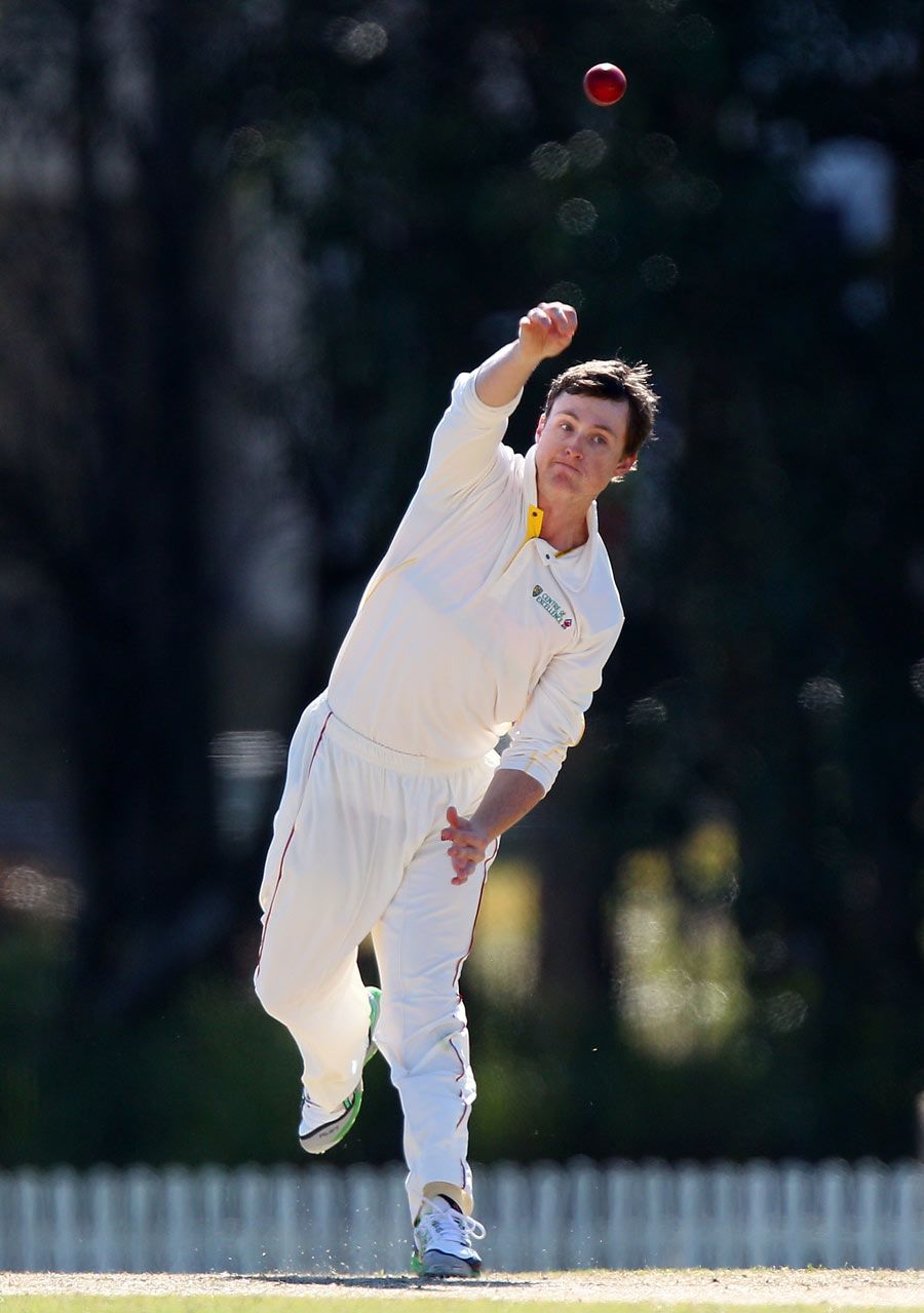 Legspinner Nathan Brain took three wickets 