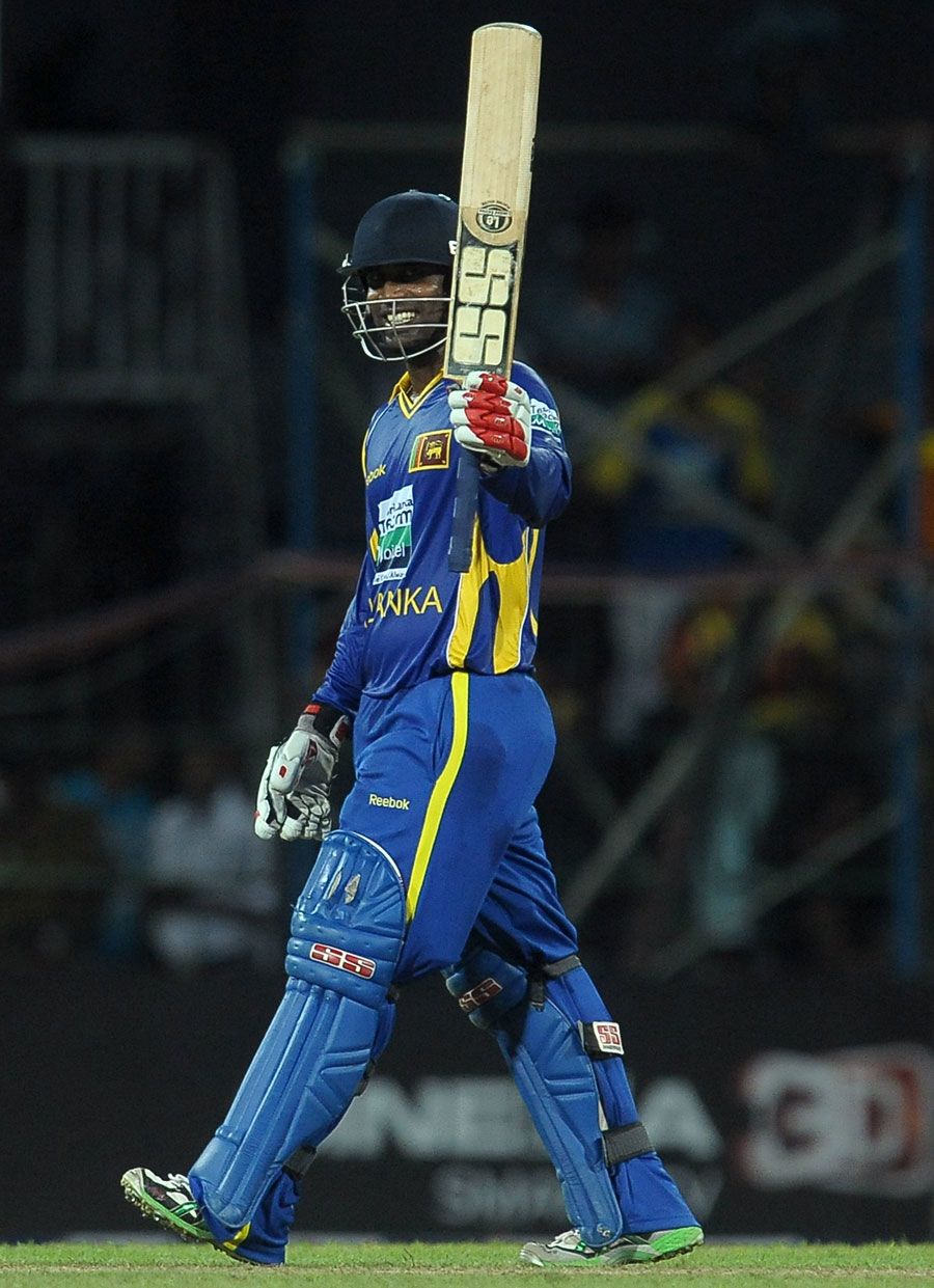 Chamara Silva got to a fifty off 51 balls