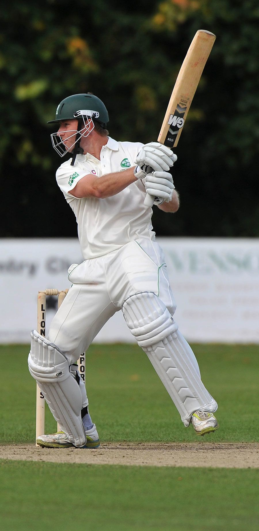 Andrew White added 22 not out to his unbeaten first-innings century as Ireland sealed victory
