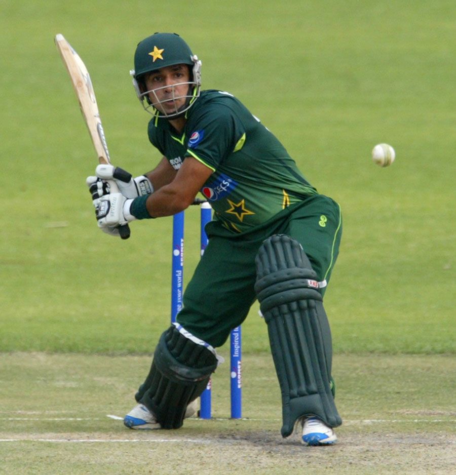 Rameez Raja lines up a big shot