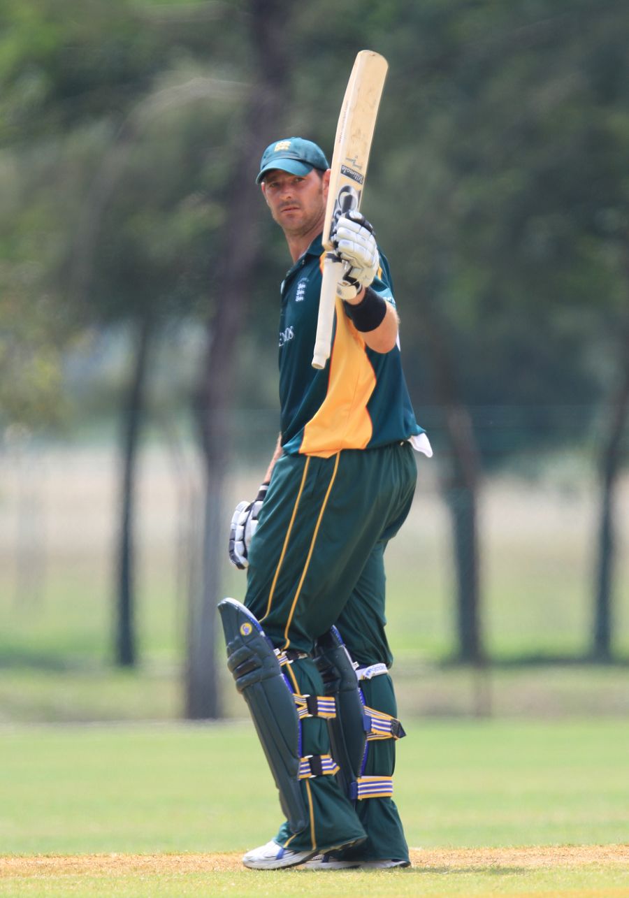 Lee Savident registered a half-century for Guernsey