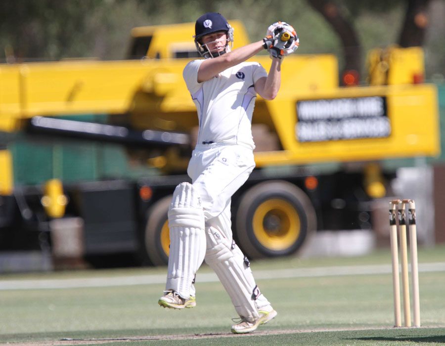 Ryan Flannigan pulls during his century