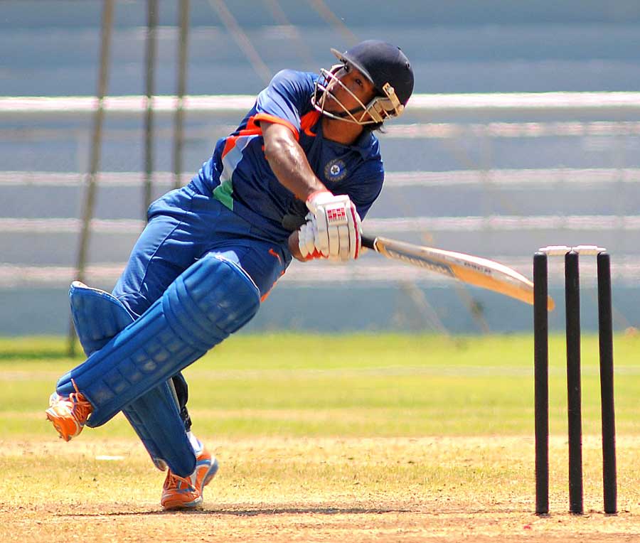 Akshdeep Nath goes after one