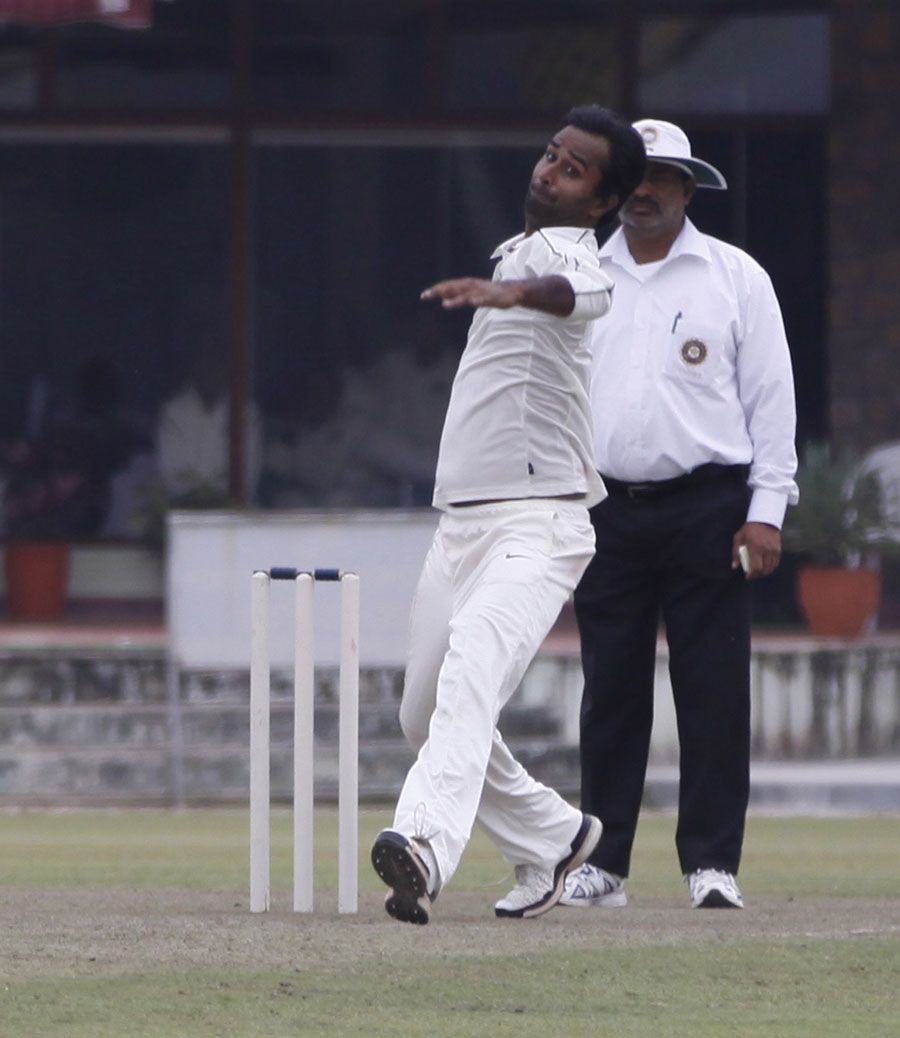 Sandeep Singh finished with 4 for 50