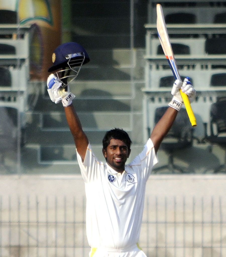 Abhinav hundred leads Tamil Nadu's strong reply 