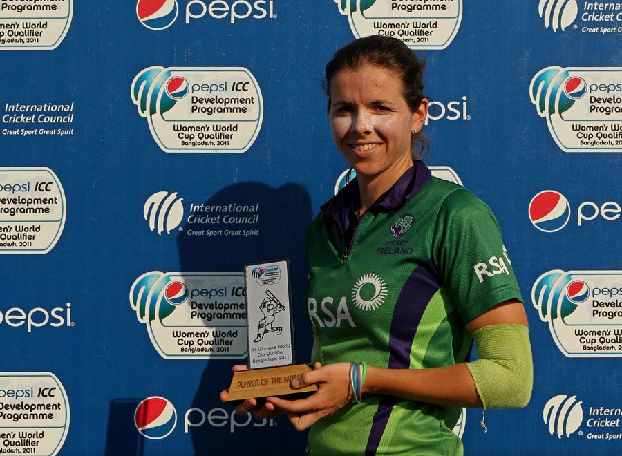 Eimear Richardson was named Player of the Match