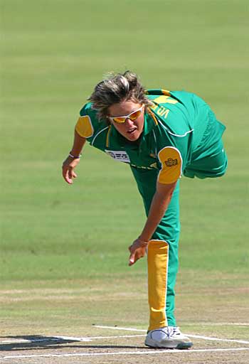 Charlize van der Westhuizen in action