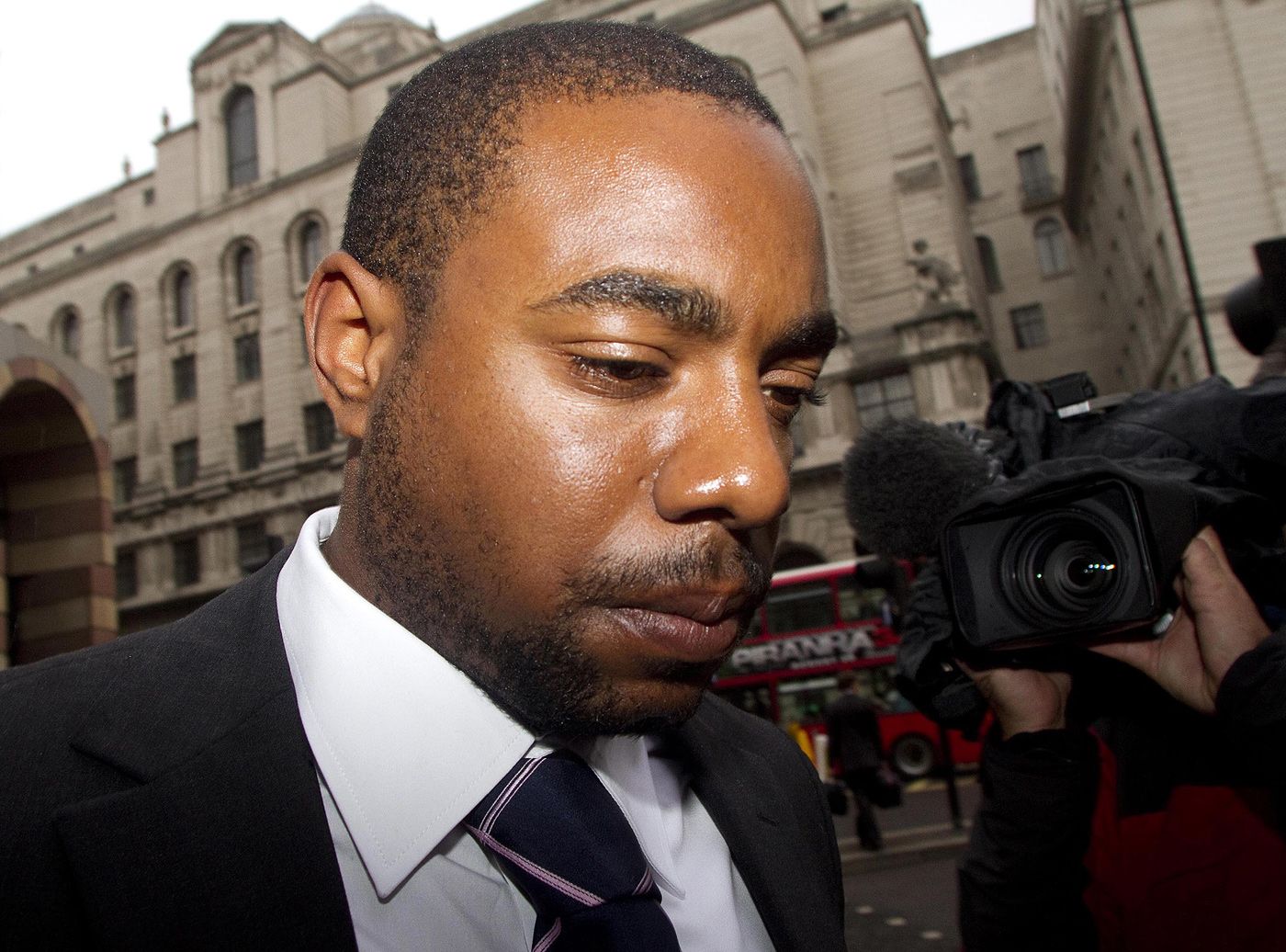 Mervyn Westfield arrives at court