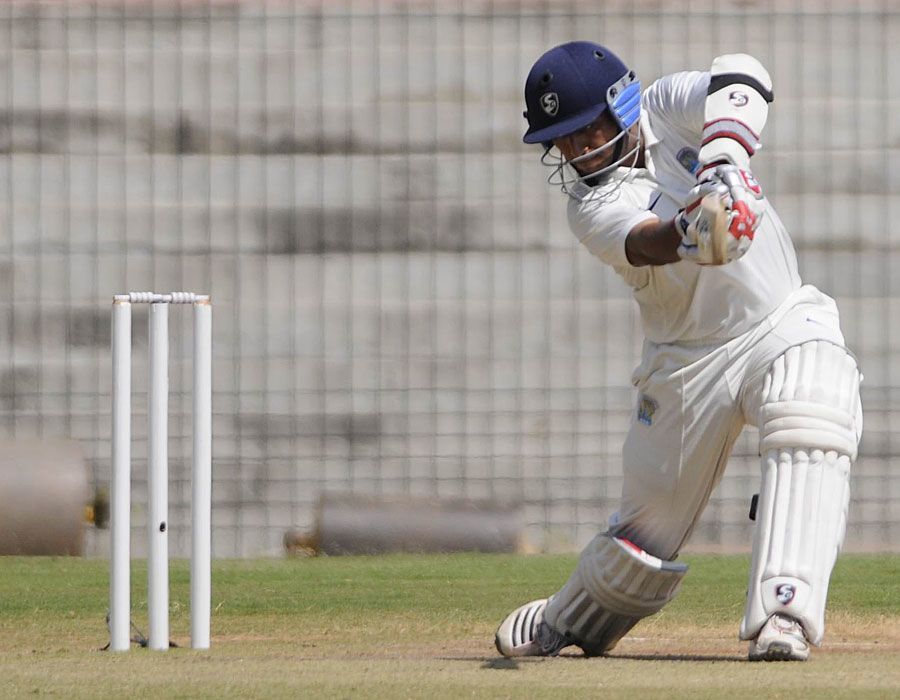 Vineet Saxena scored his maiden first-class double-ton