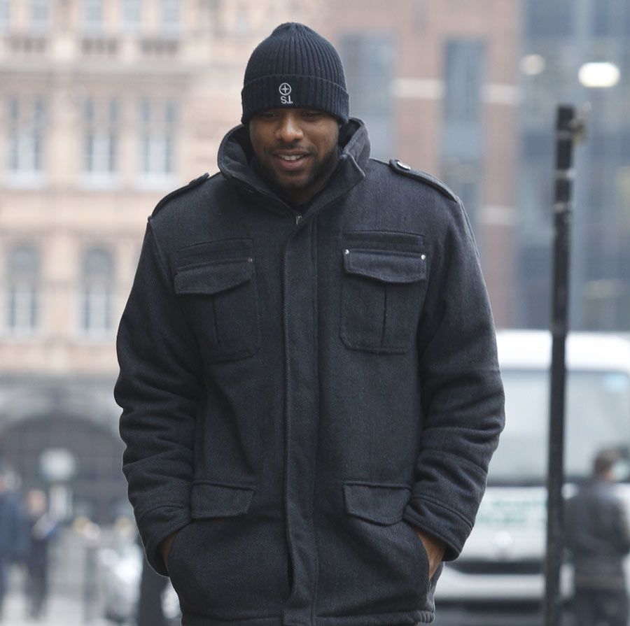 Former Essex cricket Mervyn Westfield arrives for his sentencing
