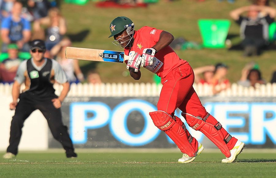 Stuart Matsikenyeri was involved in a half-century opening stand