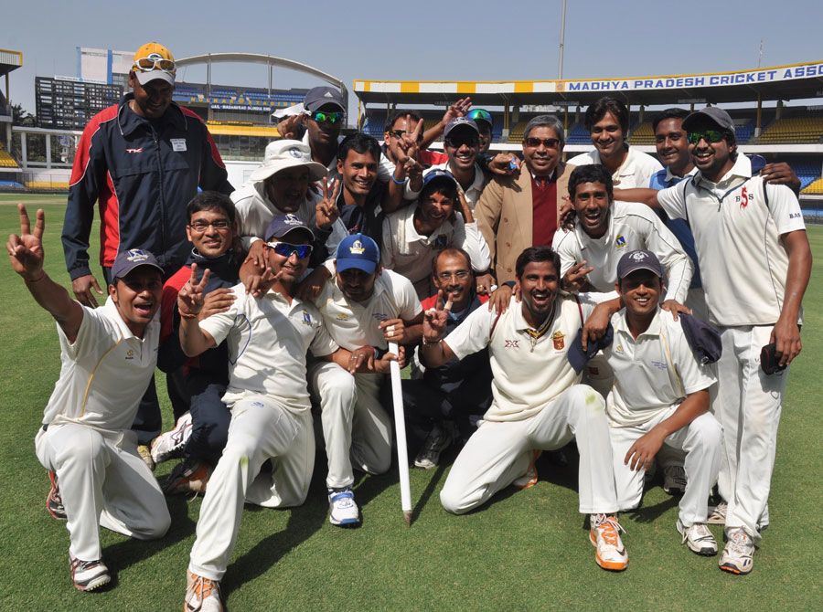 East Zone celebrate with the Duleep Trophy