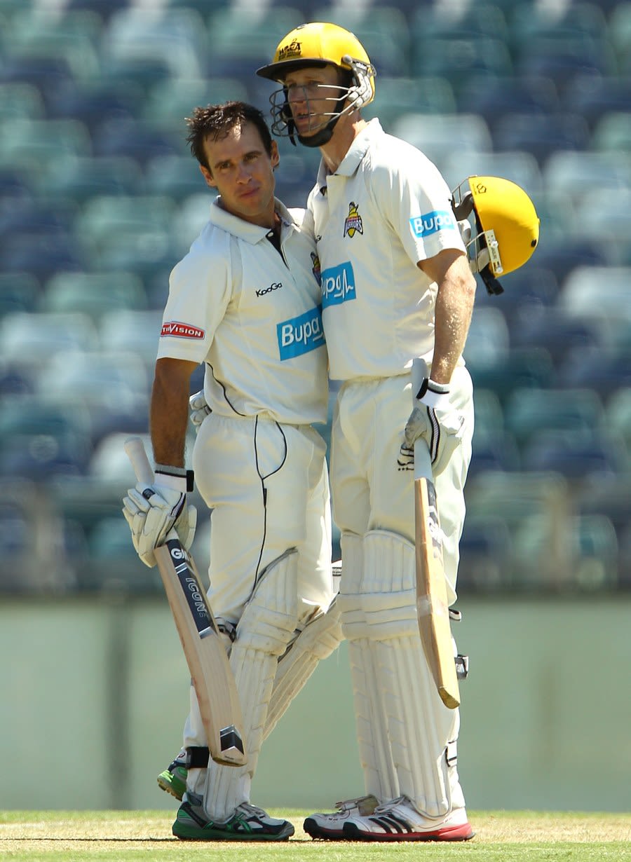 Liam Davis and Adam Voges batted through the whole day