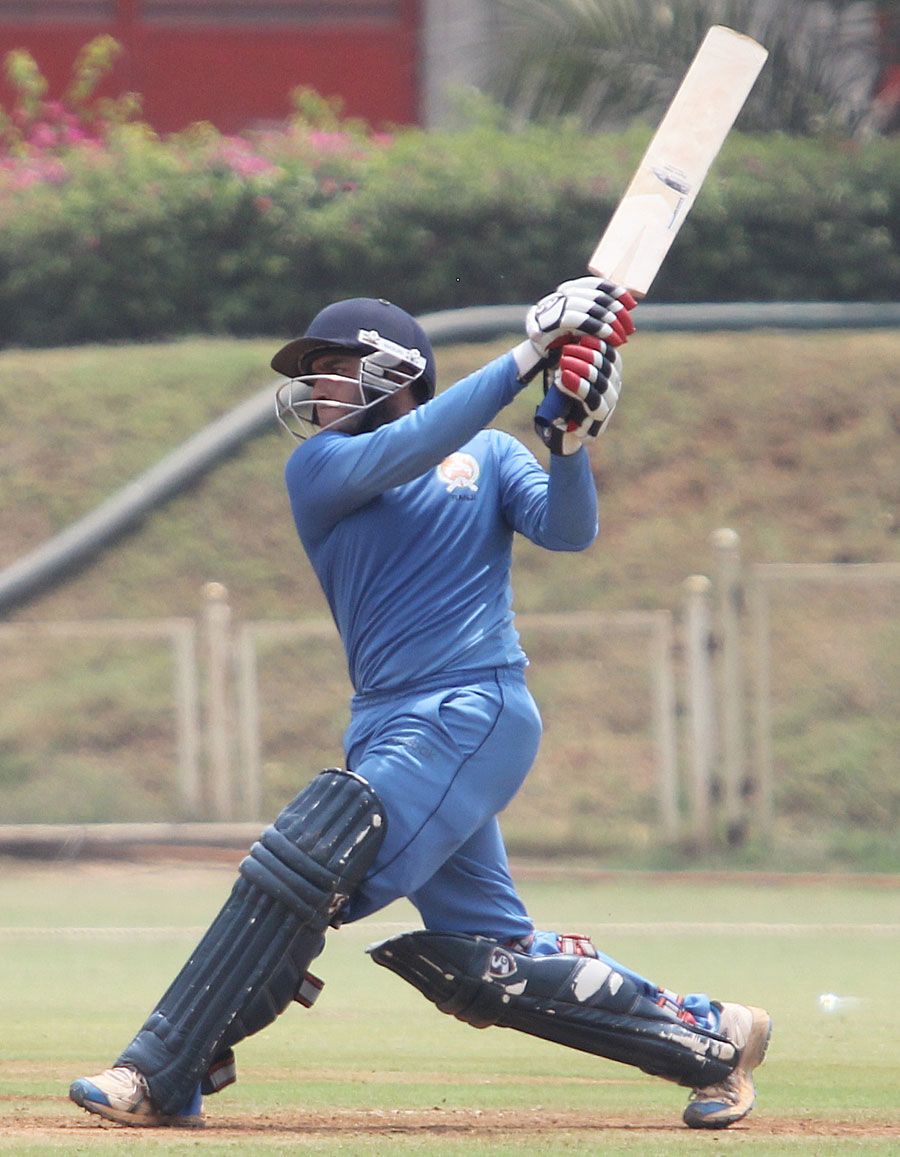 Baroda's Kedar Devdhar hits out during his 96