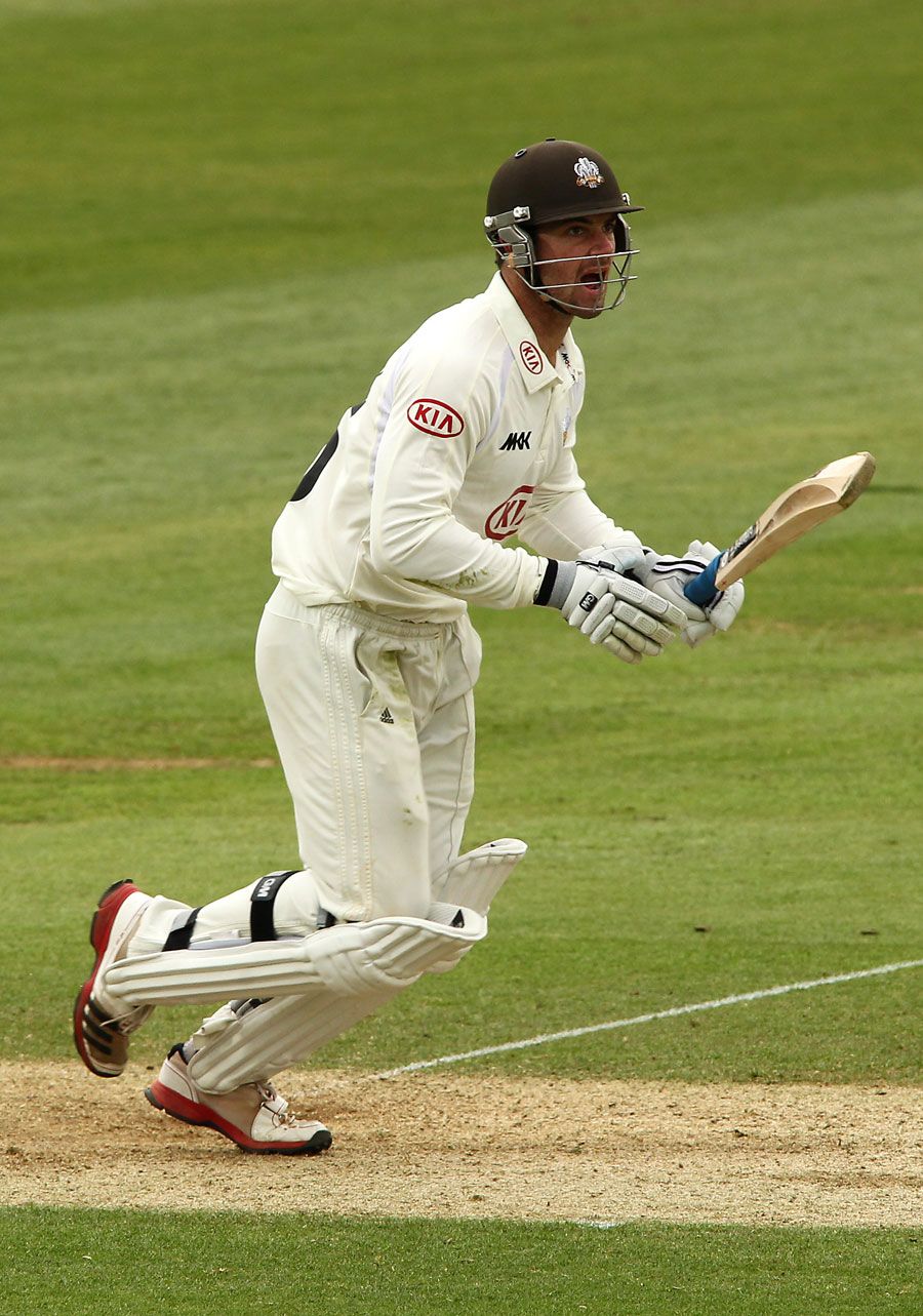 Tom Maynard top-scored for Surrey with an unbeaten 86