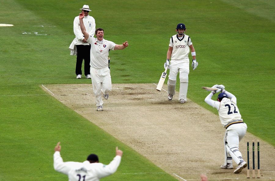 Joe Sayers is dismissed by Matt Coles