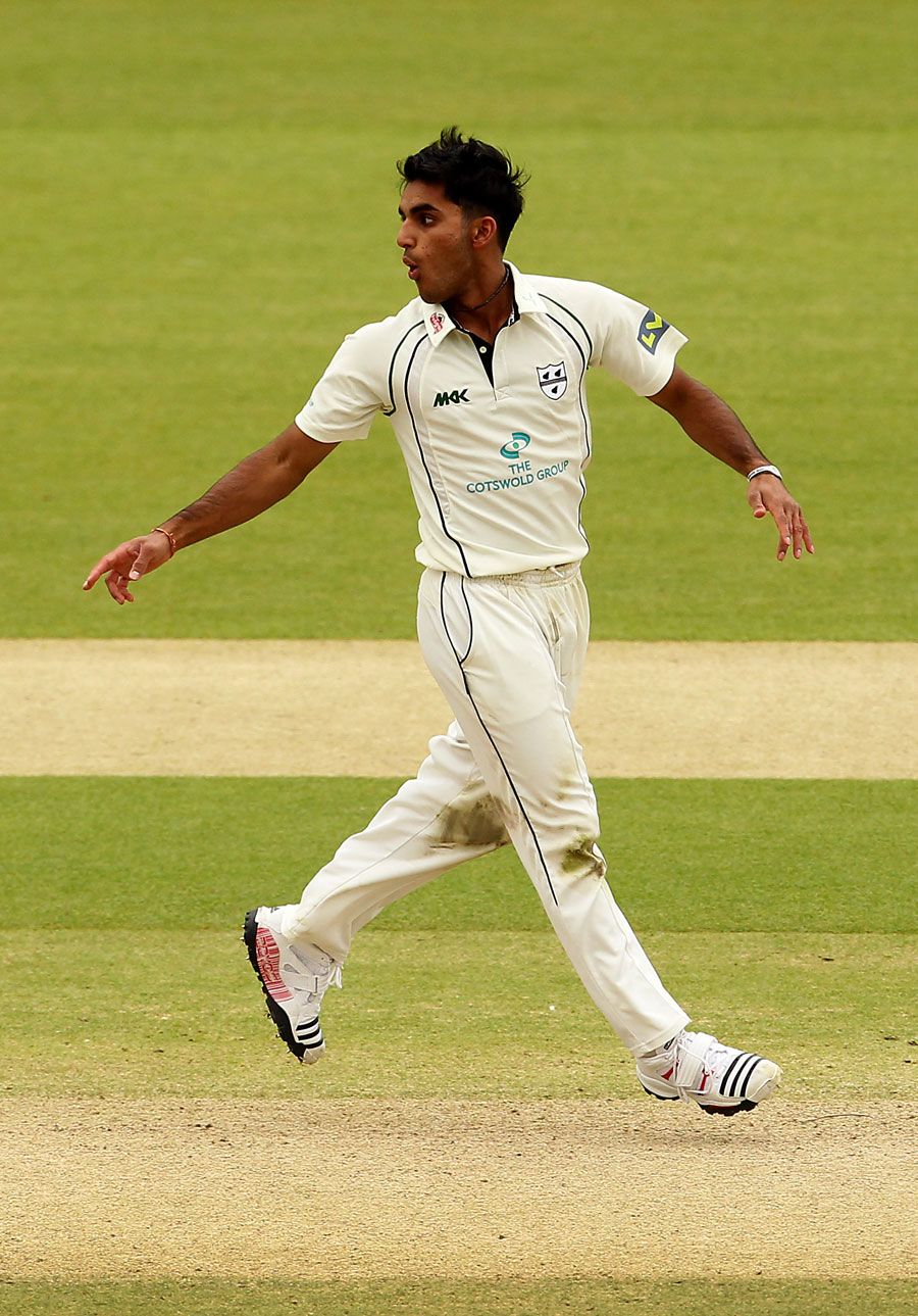 Aneesh Kapil appeals for a wicket