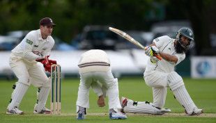 Worcestershire take points as Pietersen nets in rain