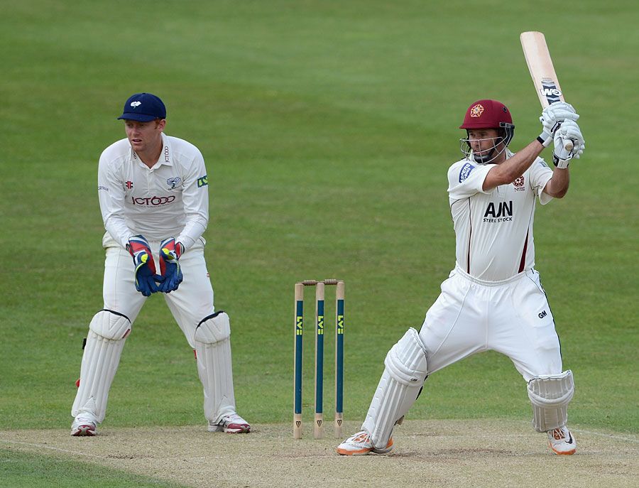 Andrew Hall lifted Northamptonshire with 79