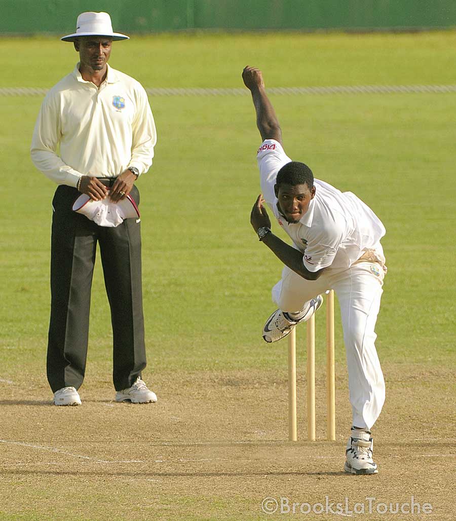 Delorn Johnson pegged back India on the third day