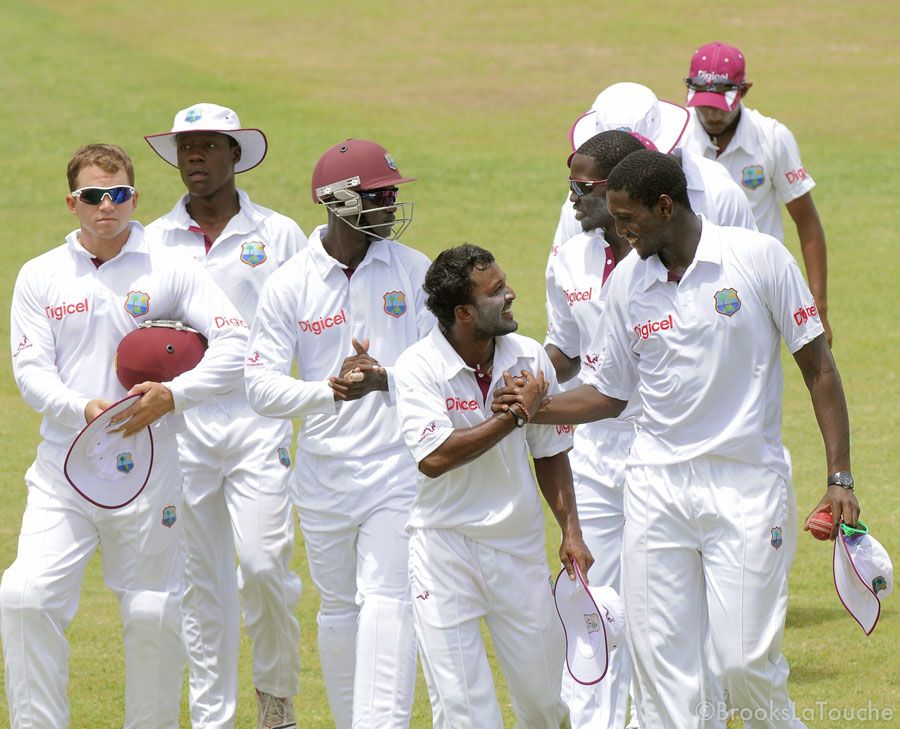 Veerasammy Permaul and Delorn Johnson shared all ten wickets