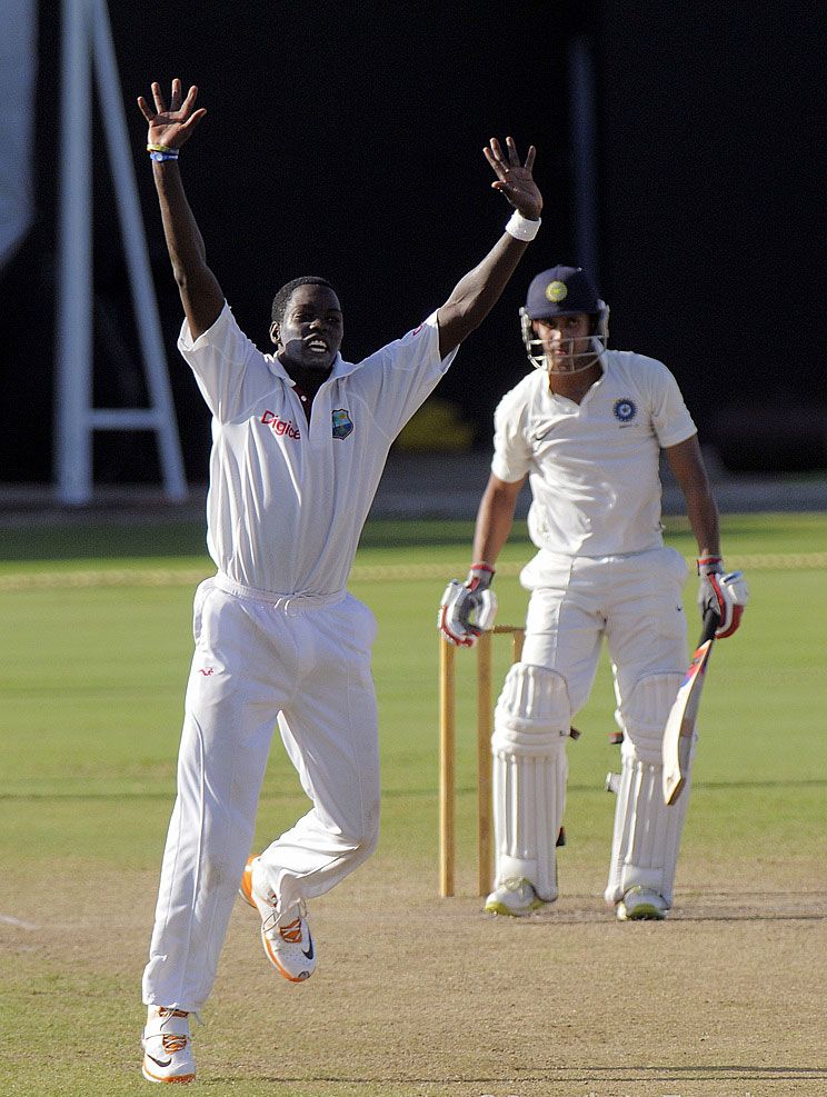 Kevin McClean had Manoj Tiwary lbw