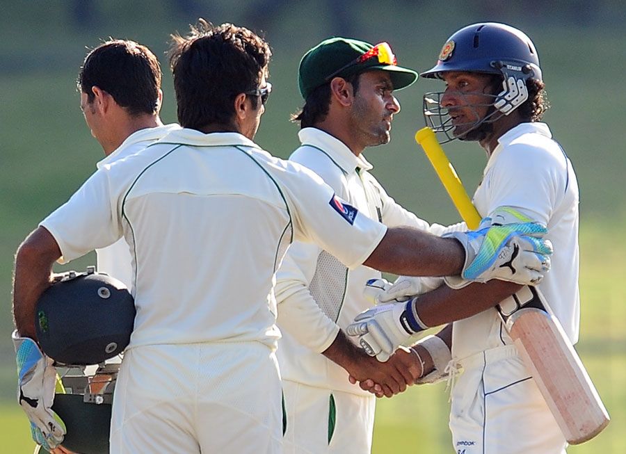 The match was called off with nine overs remaining