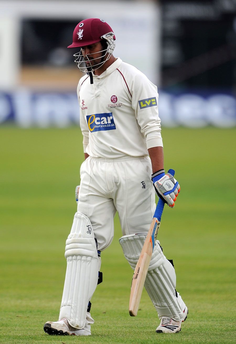 Arul Suppiah made a first-ball duck