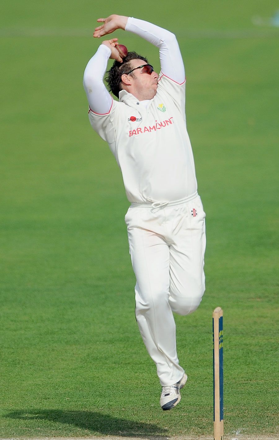 Robert Croft in action