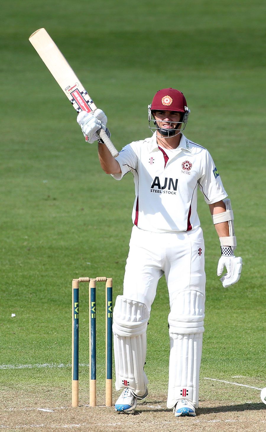 Stephen Peters reached his fifty from 130 balls