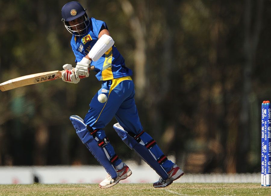 Pulina Tharanga remained unbeaten on 50