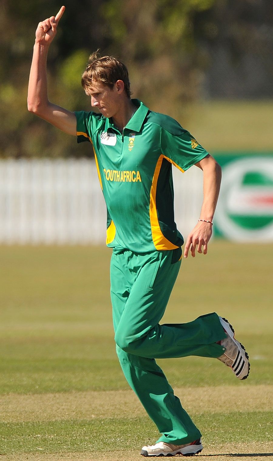 Calvin Savage picked up two wickets
