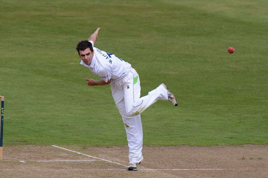David Wainwright took 3 for 99 with his left-arm spin