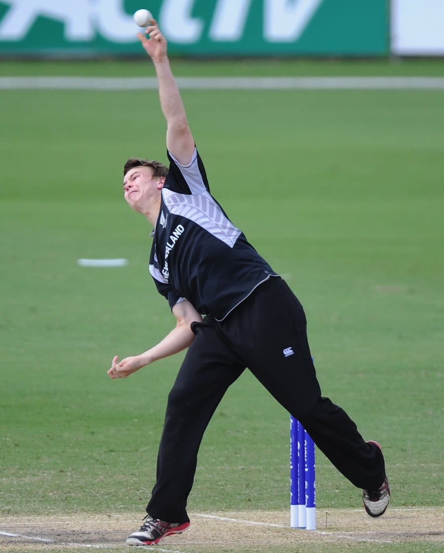Ben Horne was the most successful bowler for New Zealand