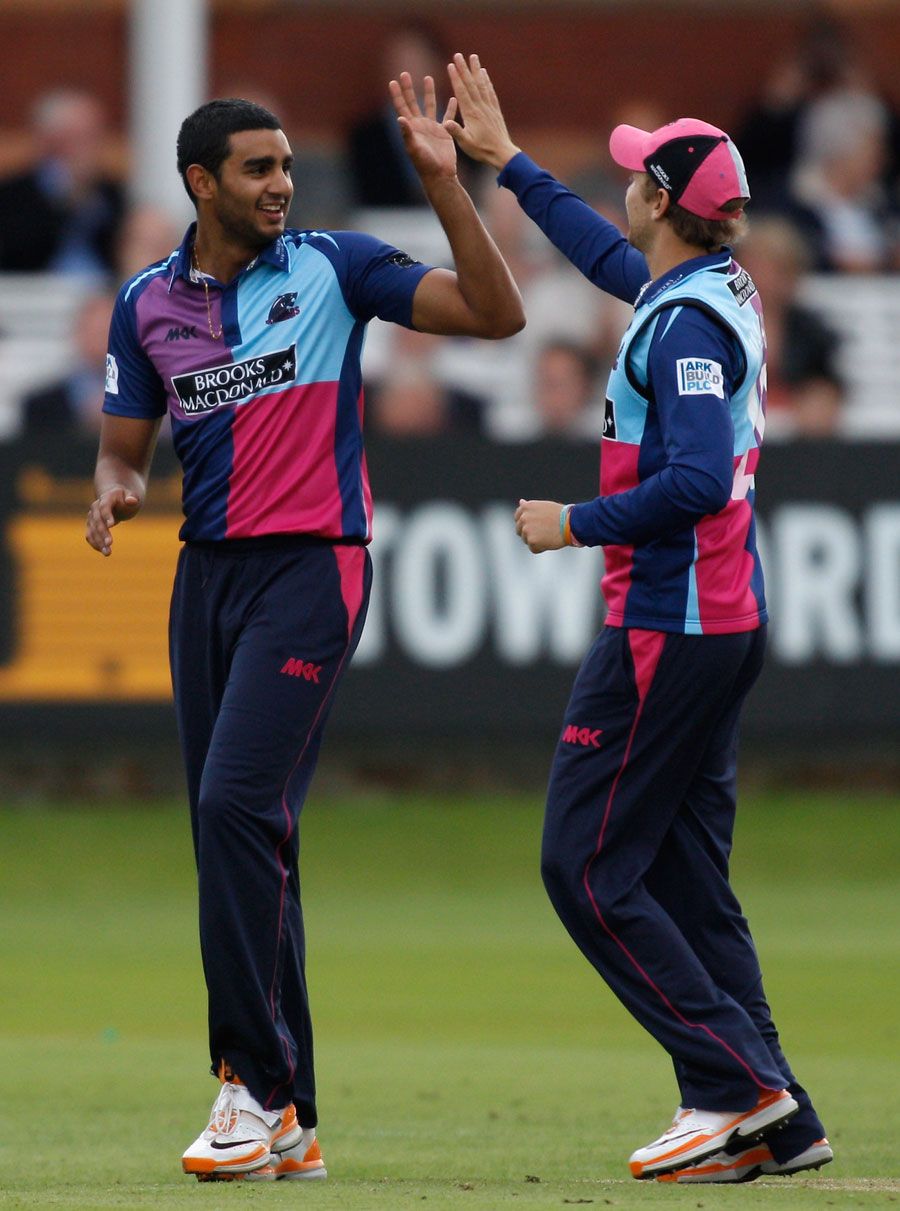 Gurjit Sandhu took three wickets on his limited-overs debut